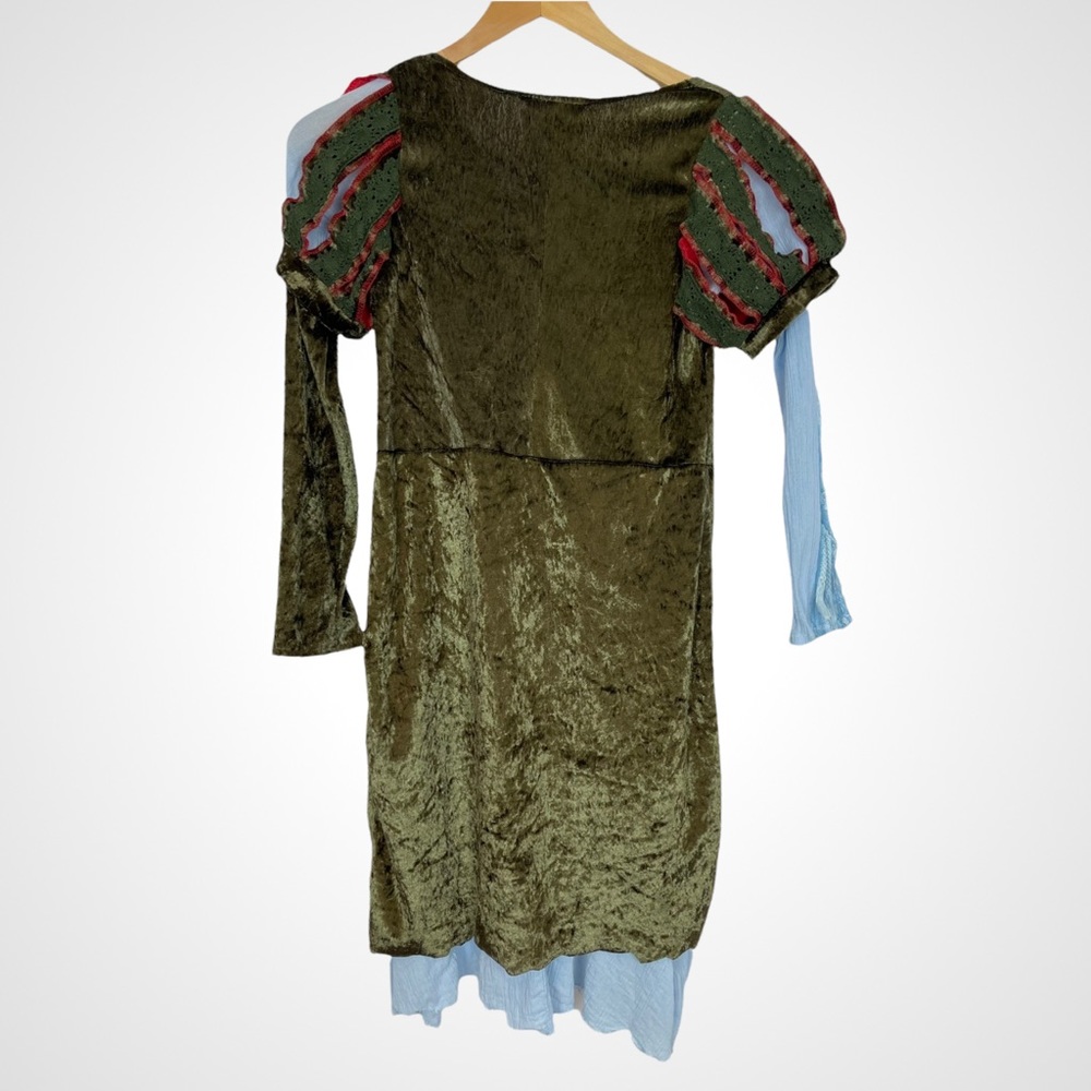 Snow White and the Huntsman Costume Dress Disney Child Kids Med Velvet Halloween - Picture 3 of 11